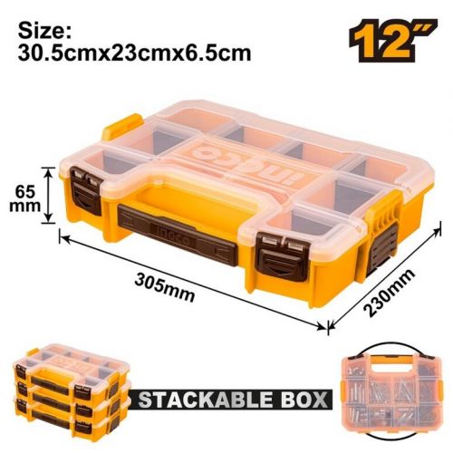 Organizér stohovateľný 30,5x23x6,5cm INGCO KLC