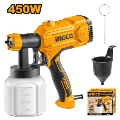 Pištoľ striekacia SPG3508 INGCO, 450W, 220V INDUSTRIAL