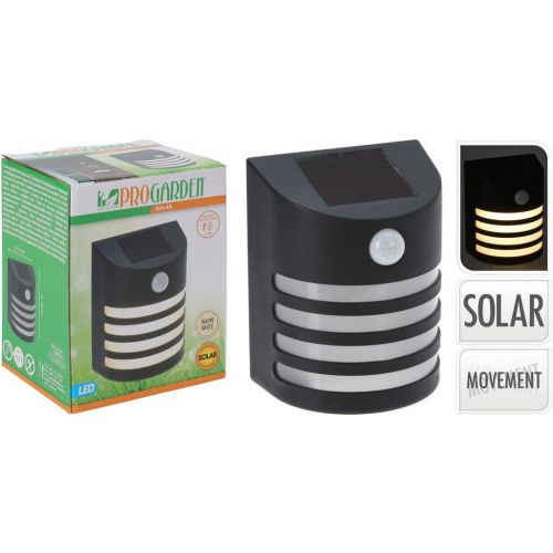 Lampa nástenná solárna so senzorom 12x15 cm