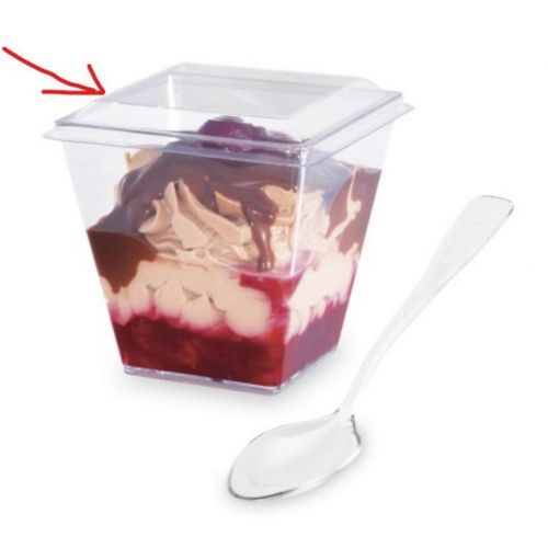 Viečko pre fingerfood pohárik č. 66331 (PET) 20 ks GASTRO