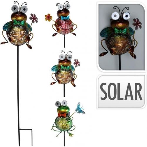 Ozdoba zapichovacia solar zvieratko 60 cm mix