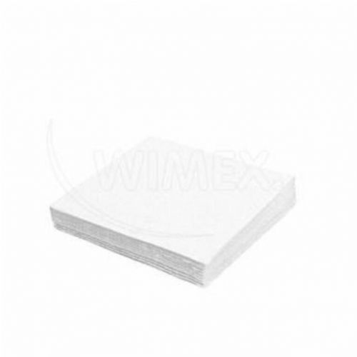 Servítky 1-vrstvé 33x33cm biele 100ks KLC