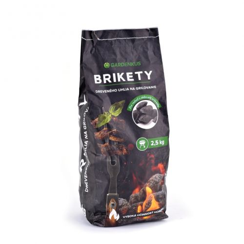 Brikety grilovacie 2,5 kg GARDENKUS KLC