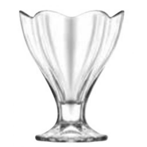 Pohár na zmrzlinu 250ml LILY, číry, sklo, 6 ks sd