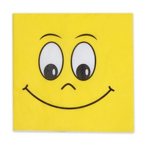 Servítky SMILE 3-vrstvové, 33x33cm, 20ks