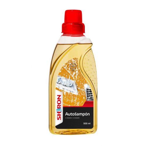Autošampón SHERON s voskom 500ml