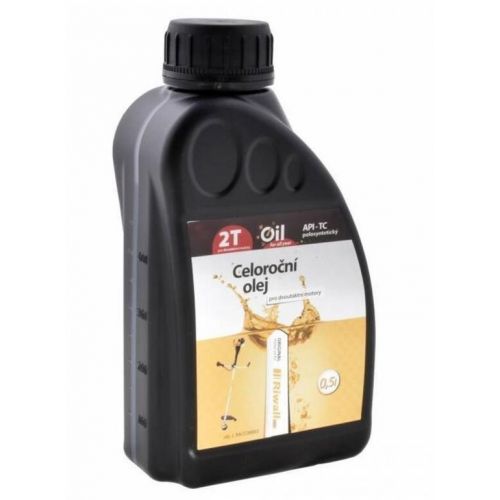 Olej celoročný pre 2-taktný motor RIWAL 0,5l