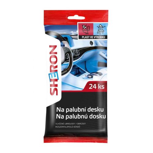 Obrúsky- utierky na palubnú dosku SHERON 24ks KLC
