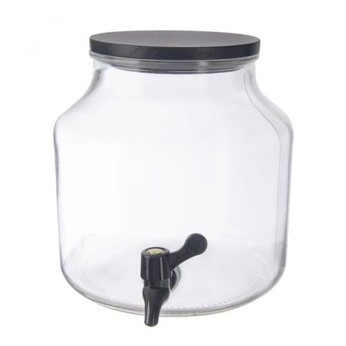 Nádoba na vodu s kohútikom 5,2L sklo