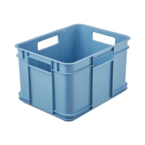 Box uložný plastový 35x27x22 cm veľ. M modrý
