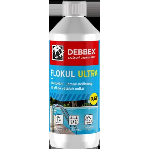 Chémia bazénová Cranit Flokul ULTRA 0,5L vločkovanie