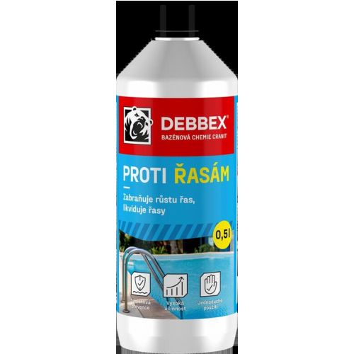 Chémia bazénová Cranit proti riasam 0,5l