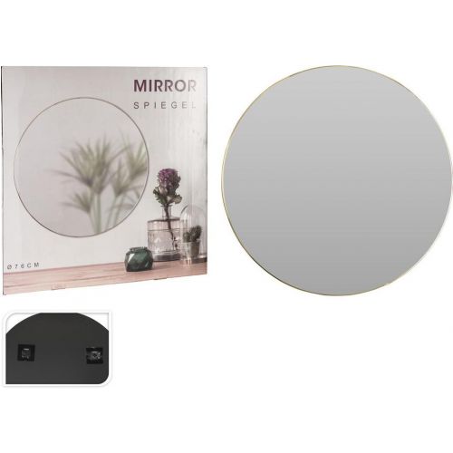 Zrkadlo nástenné okrúhle 76cm