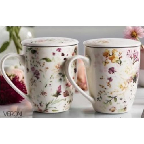 Hrnček porcelánový, 360ml, BALI so sitkom, mix 2 vzorov