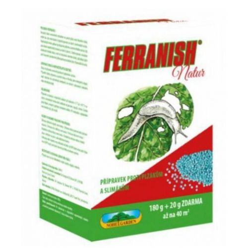 Prípravok / granule proti slimákom Ferranish 180g+20g zdarma