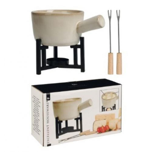 Sada Fondue s podstavcom porcelán