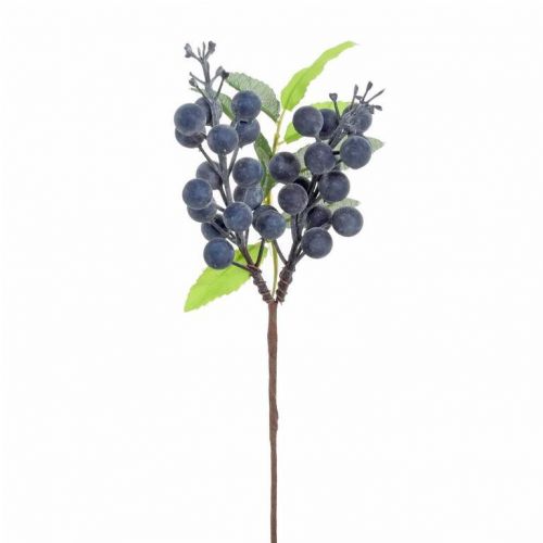 Ozdoba zapichovacia konárik bobule 26cm