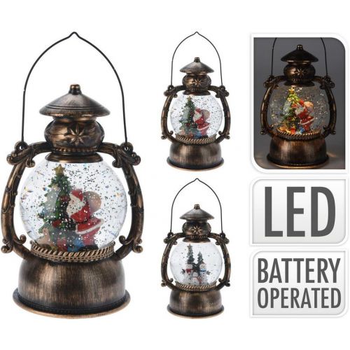 Lampáš LED 13x11x21 cm mix