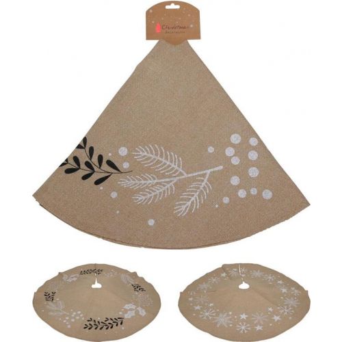 Obal 90 cm na stojan vianočného stromčeka juta mix