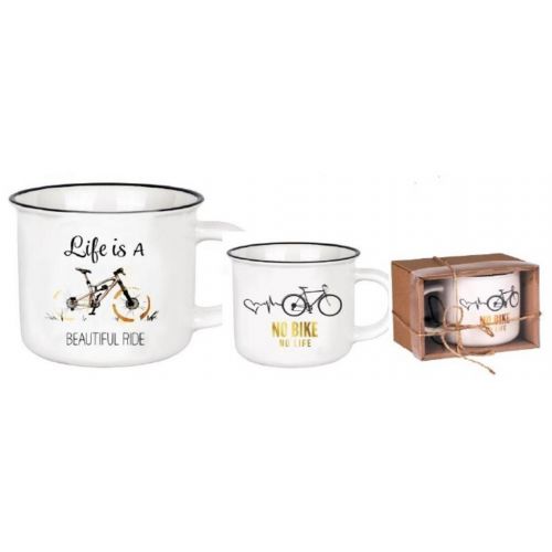 Hrnček porcelánový 380ml FUNKY, mix