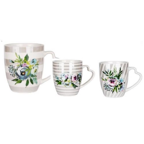 Hrnček porcelánový 340 ml NADIA, mix