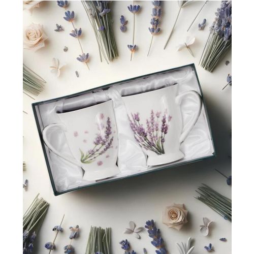 Hrnček porcelánový kpl 2ks 340ml SECRET