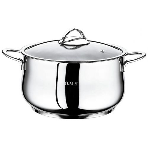 Hrniec nerezový s pokrievkou, 22cm/4,3L, TEO