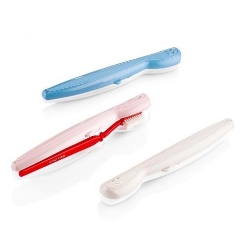 Puzdro na zubnú kefku plastová 20,5,3,2,3cm SMILE, mix farieb
