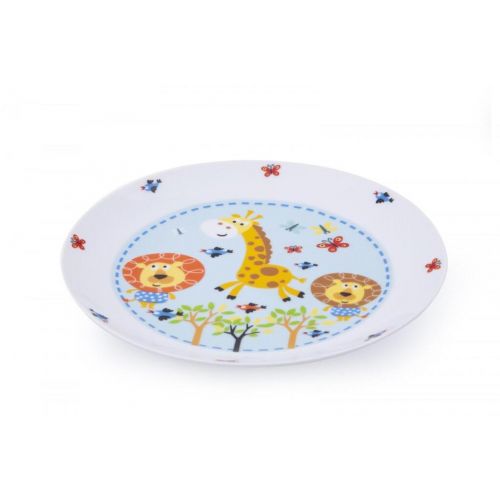 Tanier detský plytký porcelánový 21 cm SAFARI