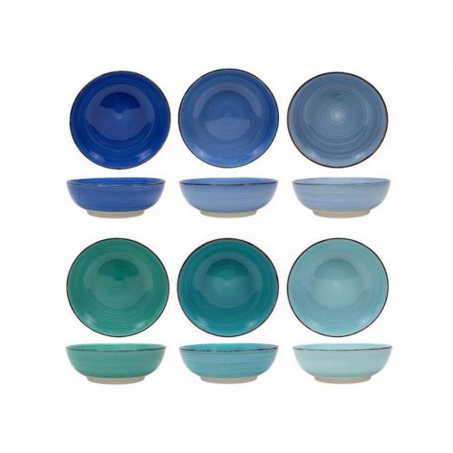Miska keramická BLUE 22,5cm, mix modrej