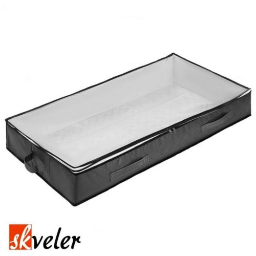 Box úložný z netkanej textílie s okienkom SKVELER 100x50x18cm KLC