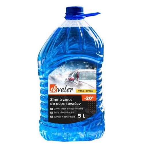 Zmes zimná SKVELER -20C 5L PET, do ostrekovačov s vôňou citrón