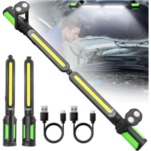 Lampa multifunkčná TANDEM LED SKVELER nabíjateľná, sada 2ks