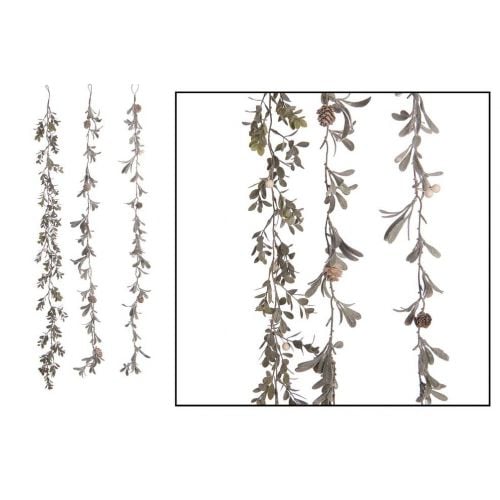 Girlanda 106cm zelená mix