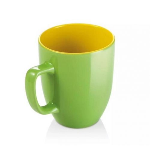 Hrnček CREMA SHINE, zelený