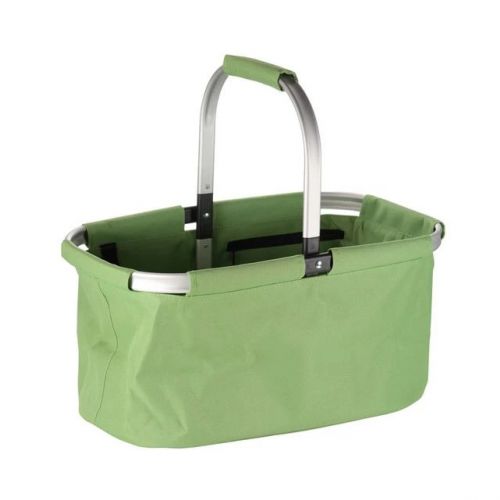 Nákupný košík skladací SHOP zelená