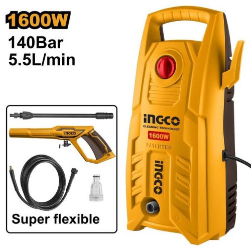 Čistič vysokotlaký HPWR16008 INGCO, 1600W, 140Bar, 240V