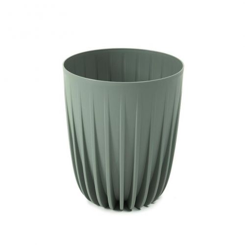 Kvetináč plastový, priemer 190mm, MIRA, sivozelený, výška 226mm