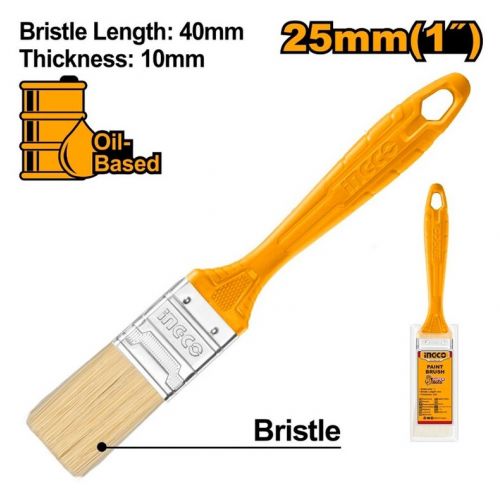 Štetec plochý plast 1" INGCO