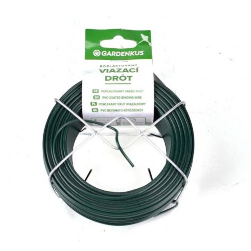 Drôt viazací PVC 1,6mm x 50m GARDENKUS