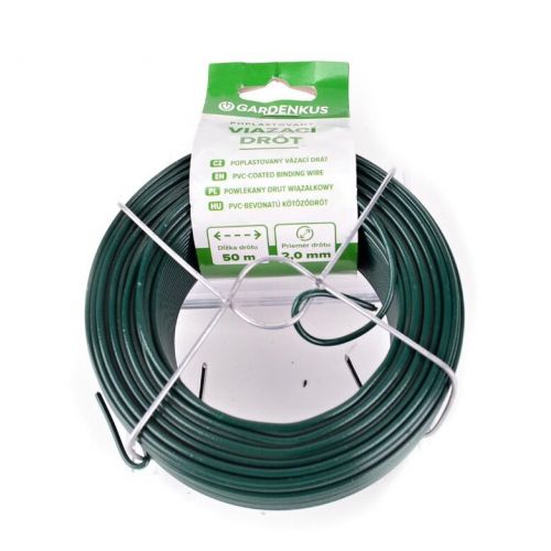Drôt viazací PVC 2,0mm x 50m GARDENKUS
