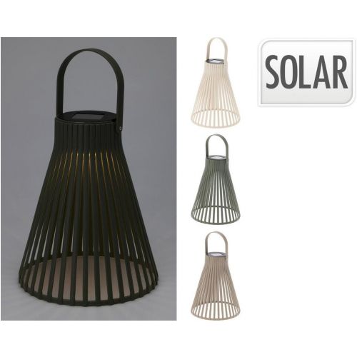 Lampáš svietnik LED, rozmer 14cm, solárny, mix