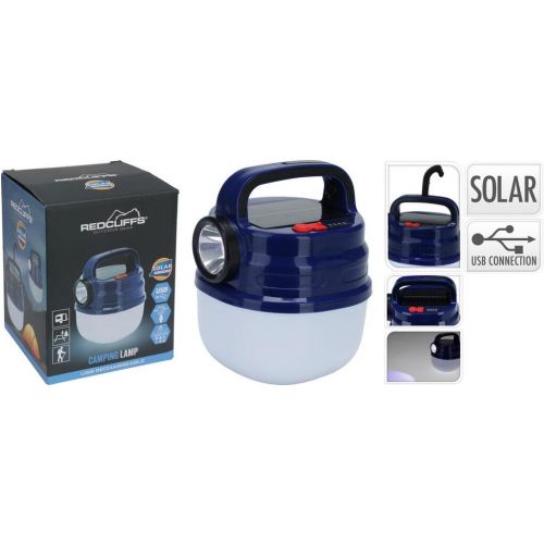 Lampa/svetlo LED, 124x159mm, kempovacie, solárne dobíjacie
