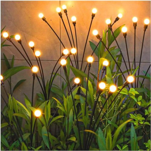 Svetlo solárne dekoračné, 6 LED, teplé biele