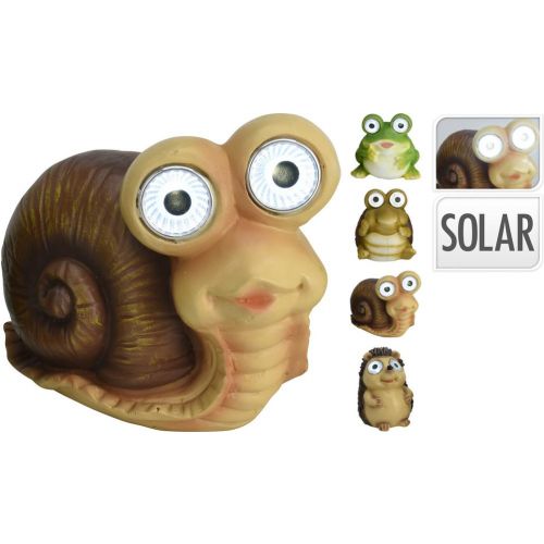 Postavička zviera so solar očami 12 cm mix