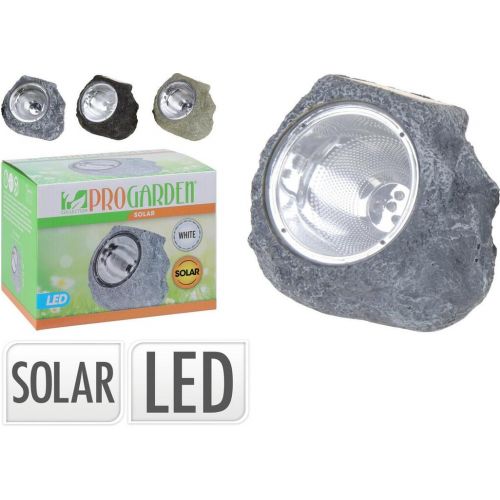 Lampa solárna kameň 4 LED