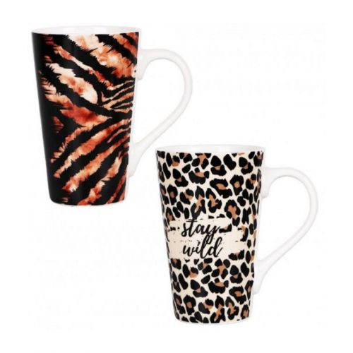 Hrnček porcelánový 400ml ANIMAL, mix