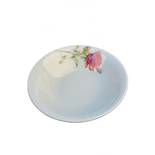 Miska okrúhla 18cm, s kvetinovým vzorom