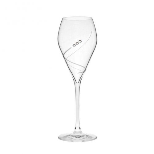 Pohár na víno prosecco 230ml, sada 4ks CRYSTALS