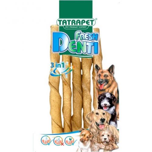 Tyčinka dentálna pre psa, bal. 5ks, FRESH DENTI